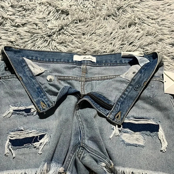 Kancan high rise cross over shorts size XL - Picture 5 of 11